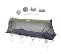 Night Cat Tienda de campaña desplegable para Mosquitos: Tienda de campaña para 1 Persona con mosquitera de fácil instalación, se Adapta a Cuna de Camping (excluida)