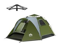 Night Cat Tienda de campaña instantánea desplegable para 2-3 personas con espacio de porche, tienda de campaña fácil de instalar con mecanismo hidráulico automático impermeable