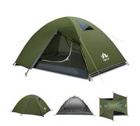 Night Cat Tienda de Campaña para 2 Personas: Tienda de Mochila Impermeable Fácil de Montar Ligera para Trekking Senderismo