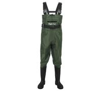 Night Cat Vadeadores de Pesca para Hombres Impermeables Transpirables Mujeres Caza vadeadores para Aguas, 1 tamaño más Grande es Bettler