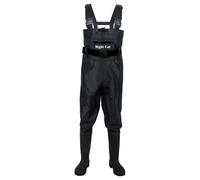 Night Cat Vadeadores de Pesca para Hombres Impermeables Transpirables Mujeres Caza vadeadores para Aguas, 1 tamaño más Grande es Bettler