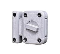 Night Door Latch, Heavy Duty Lock for Indoor Outdoor Use, Smooth Secure Gate Hardware, Reliable Safety Accessory, Ideal for Bedroom, Workplace, Dorm, Home,1.77x1.38x0.51 Inches