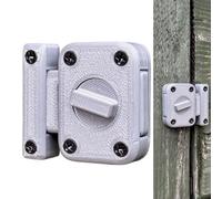 Night Door Latch, Security Locking Bolt, 4.5x3.5x1.3cm/1.77x1.38x0.51 inches 40g Smooth Heavy Duty Hardware for Wood Doors, Bedroom, Dorm Room, Workplace, Home Safety
