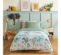 Night Lark Junior - Juego de edredón sin Funda - 10,5 TOG - Individual - Colección Infantil - Ropa de Cama de Lujo - Hipoalergénico - Lavable a máquina - Animal Atlas