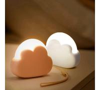 Night Light Cloud 2 Pcs for Kids Dimmable Night Lamp Adults Dark Bedside Lamp Baby Sleeping Aid Portable Led Nursing Light