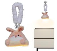 Night Light - Wall-Mounted Cordless Hangable Cute Lamp | Animal Shape Warm Glow & Adhesive Nursery Battery Lantern, Soft Silicone Glow For Kids, Children, Girls And Home