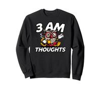 Night Owl Overthinker 3 Am Thoughts Coffee Sudadera