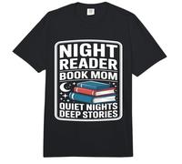 Night Reader Libro Mamá Noches tranquilas Historias Profundas Comfort Colors Adult Heavyweight T-Shirt