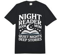 Night Reader Libro Mamá Noches tranquilas Historias Profundas Comfort Colors Adult Heavyweight T-Shirt