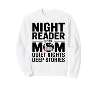 Night Reader Libro Mamá Noches tranquilas Historias Profundas Sudadera