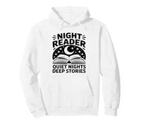 Night Reader Libro Mamá Noches tranquilas Historias Profundas Sudadera con Capucha