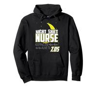 Night Shift Nurse Keeping Em’ Alive Til 7.05 Sudadera con Capucha