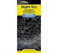 National Geographic Night Sky - Southern Hemisphere Map (Stargazer Folded) (National Geographic Reference Map)