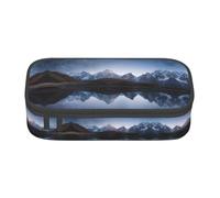 Night Sky with Milky Way - Estuche para lápices de gran capacidad, bolsa de almacenamiento con cremallera, para niños, niñas, estudiantes, escuela, Black, Talla única, Maleta