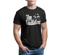 Night spread American Classics Men's Godfather Distressed Logo T-Shirt