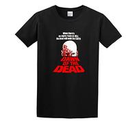 Night Spread Dawn of The Dead Romero Zombie Movie Mens T-Shirt Black Graphic Unisex tee Shirt M