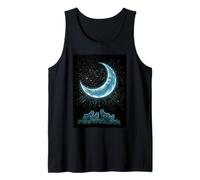 Night Wolves Moon Wilderness Canción Camiseta sin Mangas