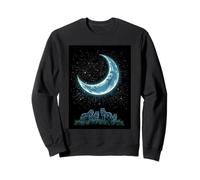 Night Wolves Moon Wilderness Canción Sudadera