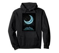 Night Wolves Moon Wilderness Canción Sudadera con Capucha