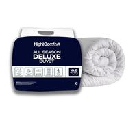 NightComfort Edredón para Todas Las Estaciones, hipoalergénico, 10,5 TOG, Funda de 100% Microfibra, Relleno de Fibra Hueca Gruesa, para Cama Individual