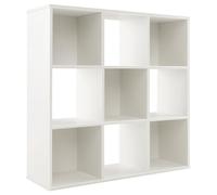 Nightcore - Estante de exhibición de Madera de 9 Cubos, Organizador de Almacenamiento Independiente con Dispositivos anticaídas, estantería Moderna para Sala de Estar, Sala de Estudio, Dormitorio