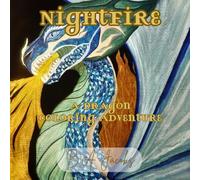 Nightflame: A Dragon Coloring Adventure Book
