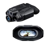 Nightfox Vulpes - Prismáticos digitales de visión nocturna - Telémetro láser - Sensor de máxima alta definición (FHD) de 1080 p - Graban vídeo y audio - Alcance de 200 m, 6 aumentos - Caza y seguridad