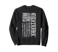 Nighthawk F117 - Bandera de Estados Unidos, Camuflaje Militar Sudadera