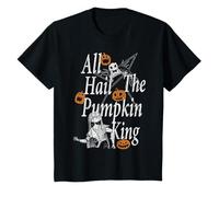 Nightmare Before Christmas All Hail Pumpkin King Camiseta