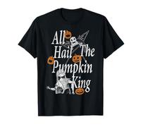 Nightmare Before Christmas All Hail Pumpkin King Camiseta