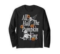 Nightmare Before Christmas All Hail Pumpkin King Manga Larga