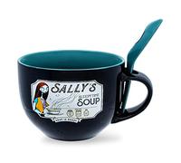 Disney The Nightmare Before Christmas Sally's Sleepy Time - Taza de sopa de cerámica para helados, cereales, bebidas