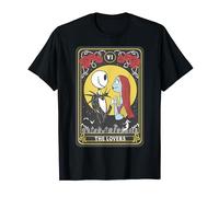 Nightmare Before Christmas Jack And Sally The Lovers Tarot Camiseta