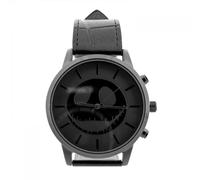 Nightmare Before Christmas Jack Skeleton Black on Black Watch
