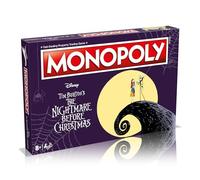 Winning Moves, El monopolio de Pesadilla antes de Navidad avanza a la tumba de Zero, Spiral Hill, el laboratorio del Dr. Finkelstein, la torre de Jack y cambia tu camino hacia el éxito, es un gran