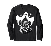 Nightmare Before Coffee Halloween Humor Manga Larga