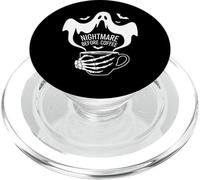 Nightmare Before Coffee Halloween Humor PopSockets PopGrip para MagSafe