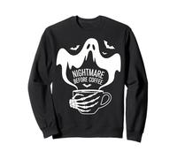 Nightmare Before Coffee Halloween Humor Sudadera