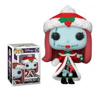 Nightmare Before Navidad Santa Sally Pop Disney #1382 Vinyl Figura Funko