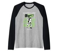 Nightmare of Horror Dead Inside Bride of Frankenstein Camiseta Manga Raglan