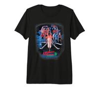 Nightmare on ELM Street 3 Dream Warriors Vintage Poster Camiseta Premium