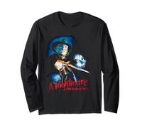 Nightmare on ELM Street Vintage Airbrush Poster Manga Larga