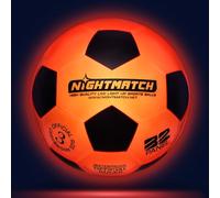 NIGHTMATCH Balón de Fútbol LED - Balon Futbol Talla 3 - Balon Futbol Luminoso en la Oscuridad - 2 Sensores LED Activados para Divertirse en la Oscuridad - Balon Futbol para Niños
