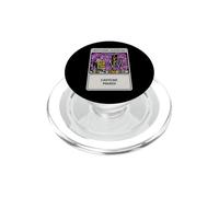 Nights Owl Gamer Nocturnal Bloodline Caffeine Maxed PopSockets PopGrip para MagSafe