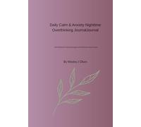 Nighttime Overthinking Journal: Calm Workbook for Slowing Thoughts and Winding Down Before Sleep