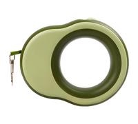 Nighttime Pet Supplies, correa retráctil automática para perro con luz LED, correa para caminar de 6.5 x 5.5 pulgadas, cinturón de alta resistencia, 180° sin enredos, operación con una sola mano