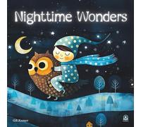 Nighttime Wonders: Cute Children's Poetry Bedtime Picture Book for Toddlers on Animals with Whimsical Illustrations and Shooting Rhymes