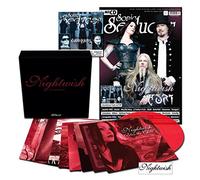 Nightwish - Nightwish "Red Passion" 8 x 7"-Vinylsingle Box (499 Exemplare, rotes Vinyl) + Sonic Seducer 04-2018 mit Nightwish Titelstory + weitere CD mit 17 Tracks u.a. von Auri [Vinilo]