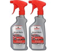 Nigrin 72975 Cera Turbo Brillante, 500 ml (Paquete de 2)