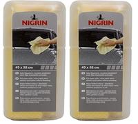 Nigrin 74054 - Gamuza limpiadora para Coche (Paquete de 2)